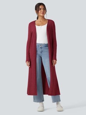 Rue21 Long RibbedCardigan Duster
Sweater - Size 3X